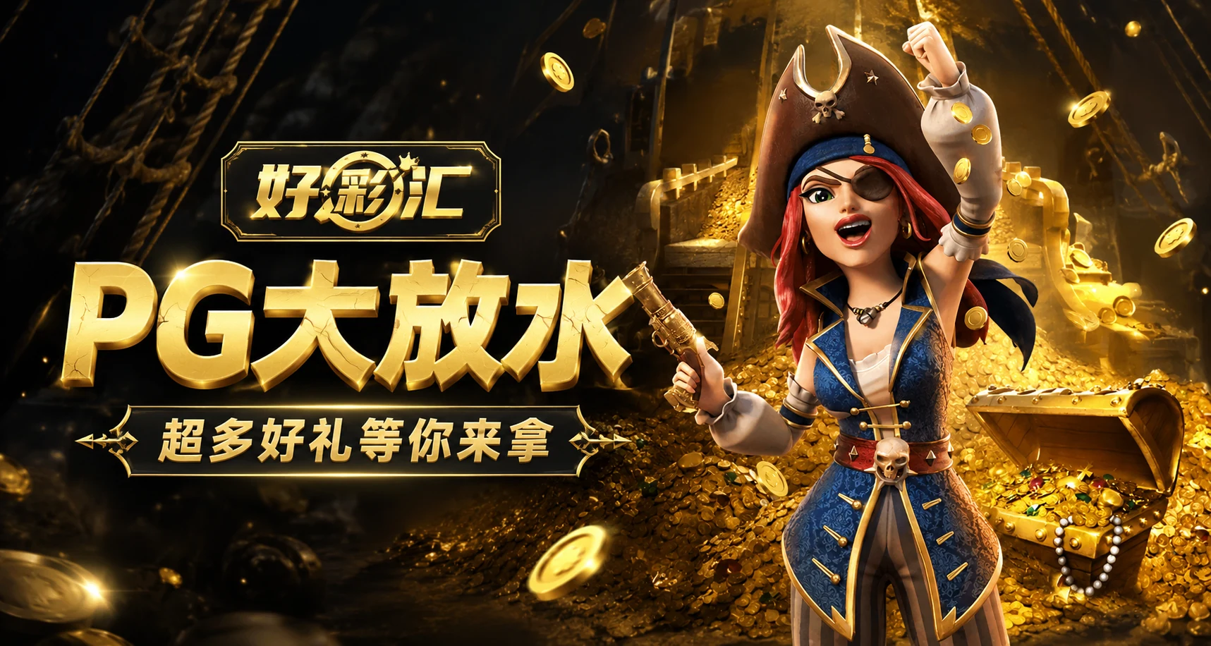 好彩汇PG大放水，超多好礼等你来拿